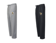 Jr Yellowjackets Pennant Open Bottom Sweatpant Youth and Adult