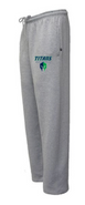Titans Baseball Pennant Open Bottom Sweatpant Youth and Adult