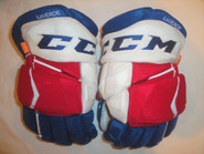  CCM HGJS Jetspeed Custom Hockey Gloves 14" NHL Pro Stock Wolfpack #5 LoVerde