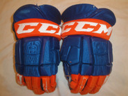 CCM HGCLPX Pro Stock Hockey Gloves 14" Islanders AHL NHL #2 Used