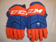 CCM HGTKXP Pro Stock Hockey Gloves 13" Islanders AHL NHL #7 used