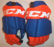 CCM HGTKPP Pro Stock Hockey Gloves 14" Islanders AHL NHL #72 used