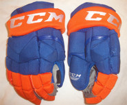 CCM HG12 Pro Stock Hockey Gloves 15" Islanders NHL AHL Used 