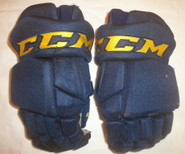 CCM HGTKPP Pro Stock Hockey Gloves 14"  Blues AHL NHL LYLE used