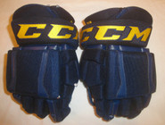 CCM HGCLPX Pro Stock Hockey Gloves 14" BLUES  AHL NHL CALLIN Used