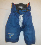 CCM HP45 Custom Pro Stock Hockey Pants MEDIUM Blues NHL USED #63