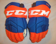 CCM HGTKXP Pro Stock Hockey Gloves 14" Islanders NHL BARZAL 