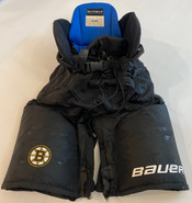 Bauer Nexus Pro Custom Pro Stock Hockey Pants Medium +1" Bruins Bjork Used NHL