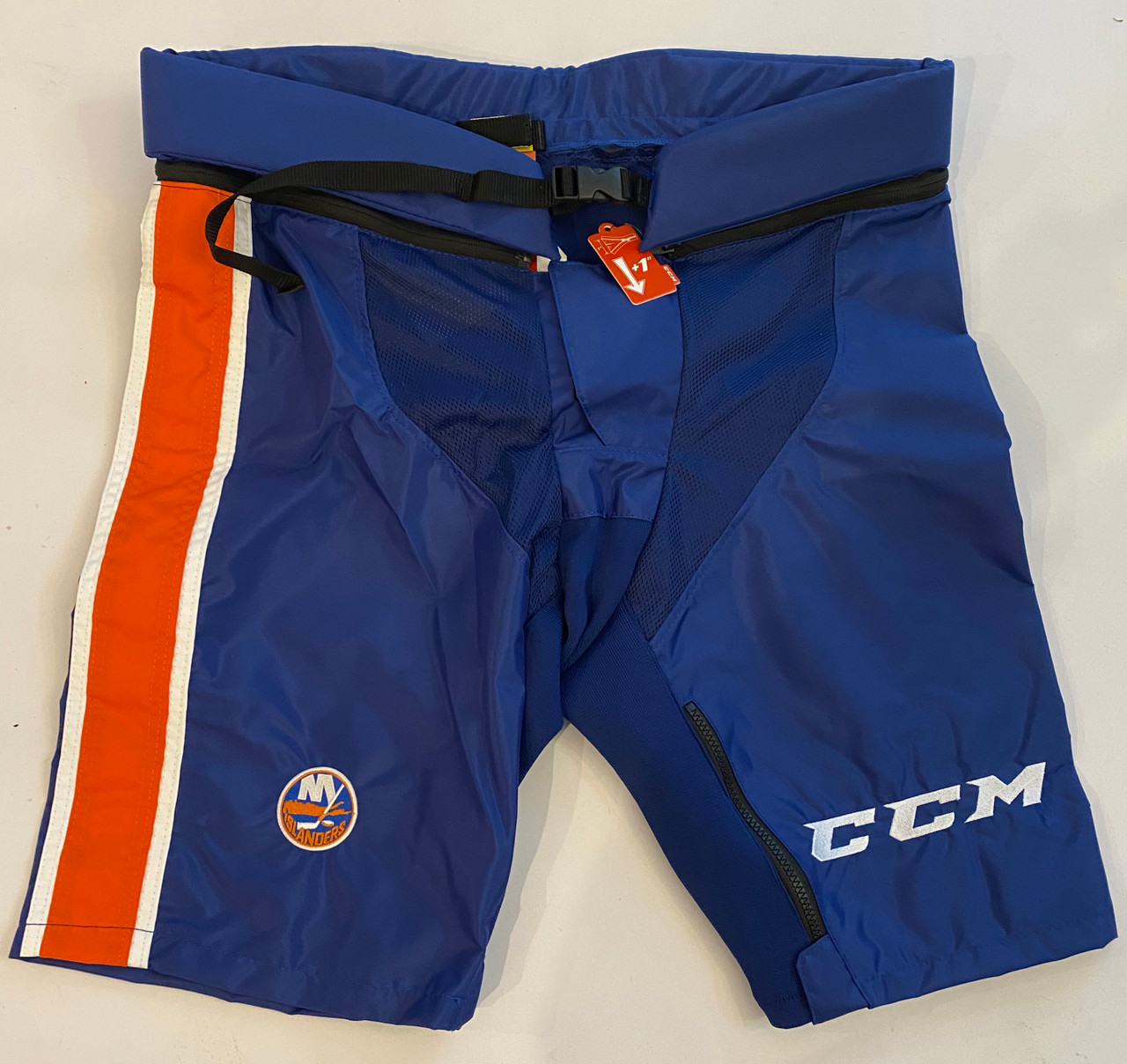 CCM Tacks PPPTKC Custom Pro Stock Hockey Pant Girdle Shell Cover Large  Islanders NHL Brand New