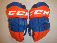 CCM HGTKXP Pro Stock Hockey Gloves 13" Islanders AHL NHL #10 Used
