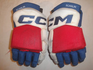 CCM HGTKPP Pro Stock Hockey Gloves 14" WolfPack Scanlin AHL Used