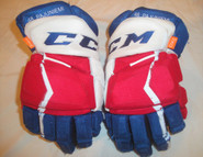 CCM JetSpeed Pro Stock Hockey Gloves 13" Rangers PAJUNIEMI Used 3