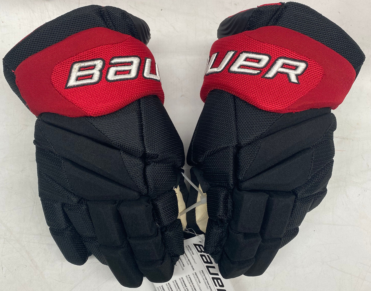 Bauer Vapor 1X Lite Pro Stock Custom Hockey Gloves 12" NU Huskies NEW (2) -  DK's Hockey Shop