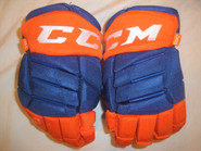 CCM HGJS JetSpeed Pro Stock Hockey Gloves 13" Islanders NHL AHL #14 used