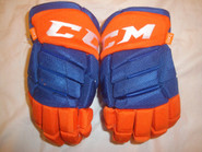 CCM HGJS JetSpeed Pro Stock Hockey Gloves 13" Islanders NHL AHL #14 (2) used