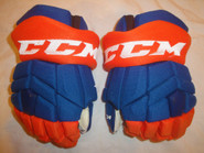 CCM HGTKXP Pro Stock Hockey Gloves 13" Islanders AHL NHL #10 Used (4)