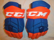 CCM HGTKXP Pro Stock Hockey Gloves 13" Islanders AHL NHL used