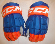 CCM HGCLPX Pro Stock Hockey Gloves 14" Islanders AHL NHL NEW (3)