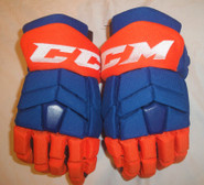 CCM HGTKPP Pro Stock Hockey Gloves 14" Islanders AHL NHL #60 used