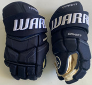 Warrior Alpha DX Custom Pro Stock Hockey Gloves 15" Navy Ekblad NHL