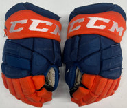 CCM JetSpeed Pro Stock Hockey Gloves 13" Islanders NHL AHL used