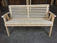 Peach State Extreme Duty Roll Back 5' Bench – $155.99 w/ FREE SHIPPING
