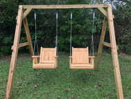 Peach State Extreme Duty Country Style Two 2' Swing Set