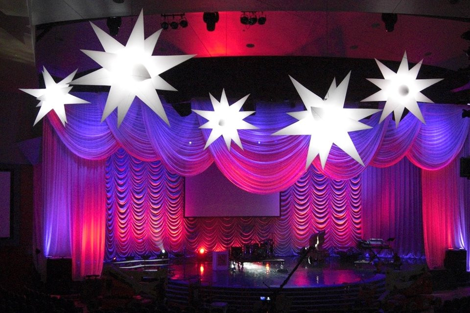 Led Inflatable Star Decoration Parties Events