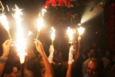 CHAMPAGNE BOTTLE SPARKLERS VIP BOTTLE SERVICE