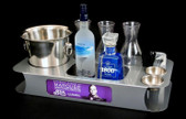 BOTTLE SERVICE SERVING TRAY NAME CHANGER
