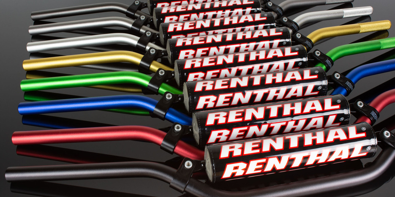 Renthal Blue Bar Pad 25 Cm Per Manubrio 7/8 &ndash; Nuovo, Blu
