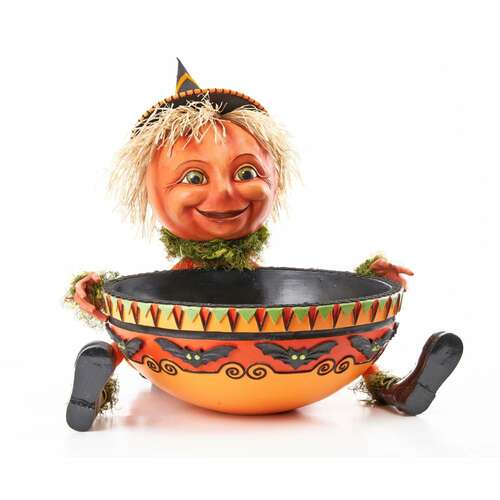 Katherine's Collection Pumpkin with Candy Bowl 60cm