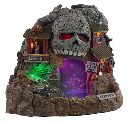 Lemax Spooky Town Skull Quarry