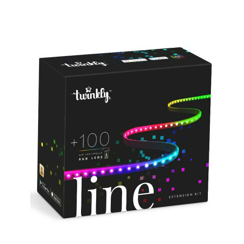 100 Pixel Twinkly App-Controlled Smart Line Extension Led String RGB 