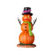 Lemax Pumpkin Snowman