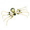 Green Brunhildas Spider Clip