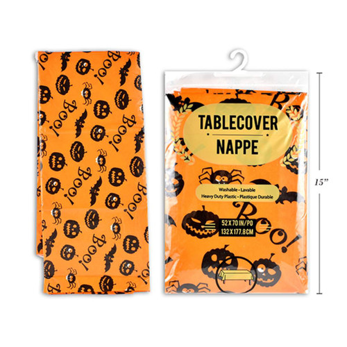 Haunting Boo Tablecloth - reusable.