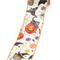 Spooky Halloween Pumpkin and Spiderweb Ribbon 