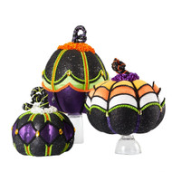 Katherines Collection Disturbing Delights Pumpkins (Set of 3)