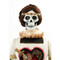 Katherines Gloomiet Day oF The Dead Doll Skull w Jewelled Band