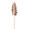 Witches of Halloween Metallic Rose Gold Monstera Philo Leaf