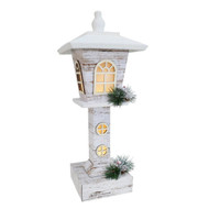 Witches of Halloween LED Paper-board Snowy White Lamp Post