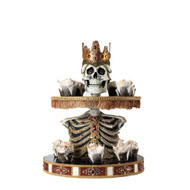 Haunted Skeleton Tiered Tray – Katherine’s Halloween Decor