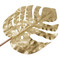 Elegant 89cm Split Philo Leaf in Luxe Metallic Gold Finish