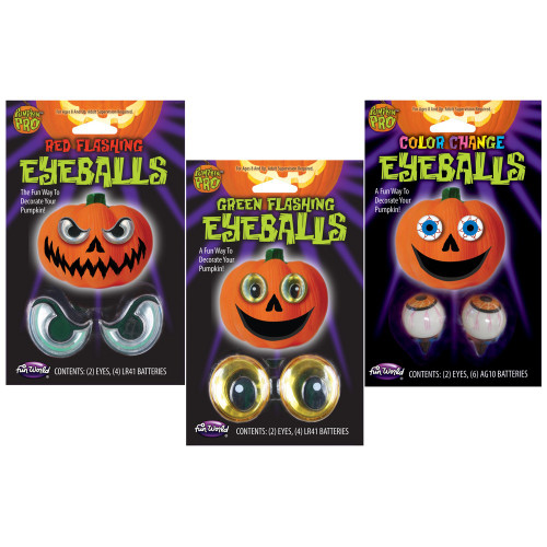 Halloween Pumpkin Eye Balls