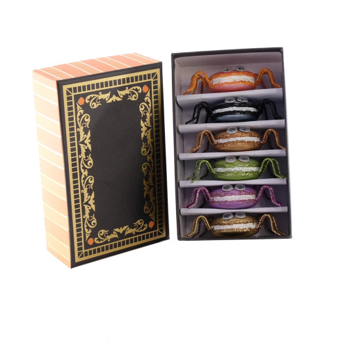 Katherines Macaroons Spider (Box of 6)