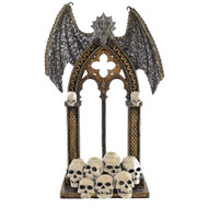 Katherines Dragon and Skulls Medieval Wall Piece 