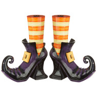 Witch Shoes Taper Candle Holder