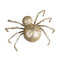Bethany Lowe Gold Glittered Spider  Halloween Decor