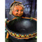 Halloween Pumpkin with Candy Bowl Display